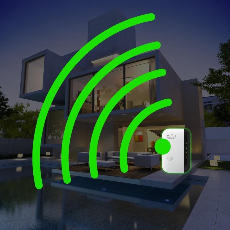 Amplificador Sinal Wi-Fi 300Mbps