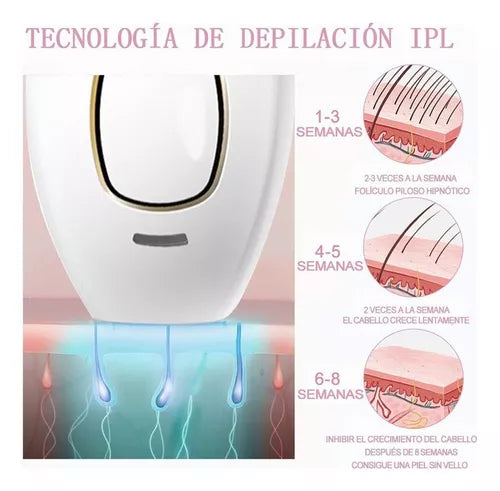 REMOVEDOR DE PELOS LASER PORTÁTIL