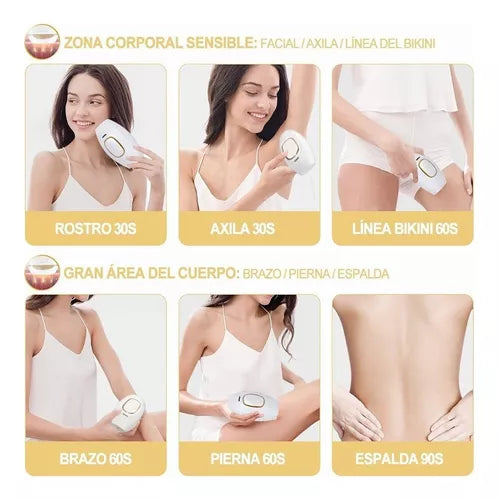 REMOVEDOR DE PELOS LASER PORTÁTIL